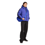 ADIDAS - Giacca Con Cappuccio In Piuma Essentials CLIMAWARM 3 Strisce - Donna - Blue - image 4