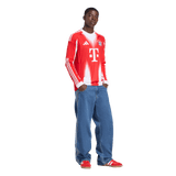 ADIDAS - Maglia Home 25/26 Long Sleeve Fc Bayern München - Uomo - Red - image 5