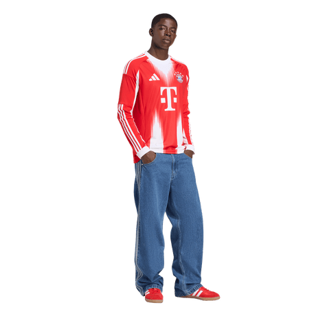 ADIDAS - Maglia Home 25/26 Long Sleeve Fc Bayern München - Uomo - Red - image 5
