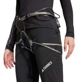 ADIDAS - Pantaloni Techrock Brushed Softshell - Donna - Black - image 8