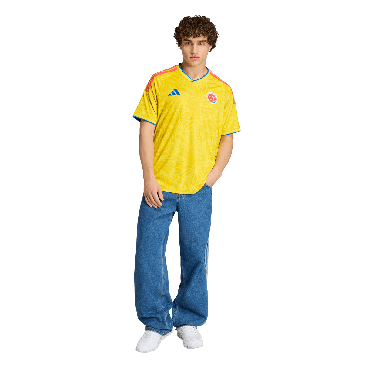ADIDAS - Maglia Home Colombia 26 - Uomo - Yellow - image 5