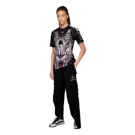 ADIDAS - Y-3 Mercedes - Amg Petronas Formula 1 Team Driver Short Sleeve Jersey - Black - image 6