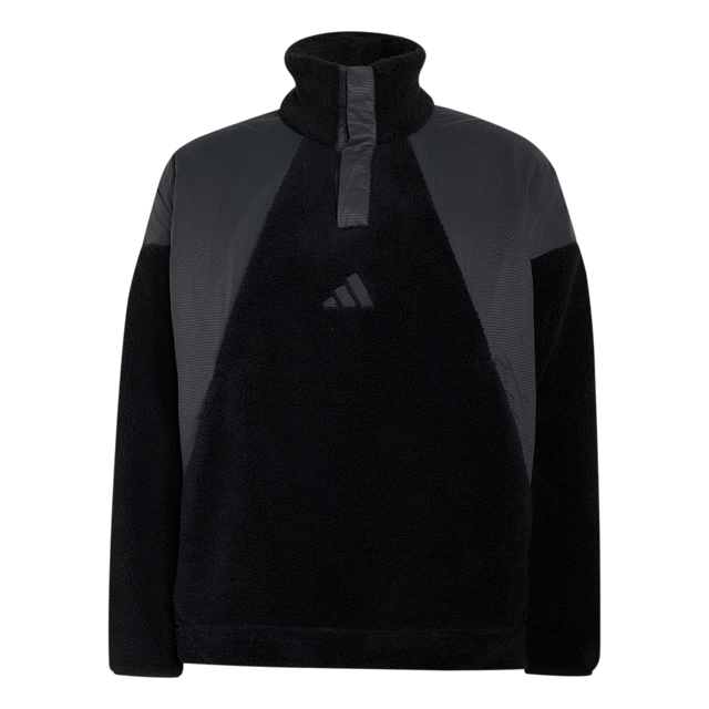 ADIDAS - TERREX Xploric CLIMAWARM High Pile Snap Pullover - Uomo - Black - image 1
