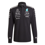 ADIDAS - Mercedes - Amg Petronas Formula 1 Team Engineers Polo Longsleeve - Uomo - Black - image 1