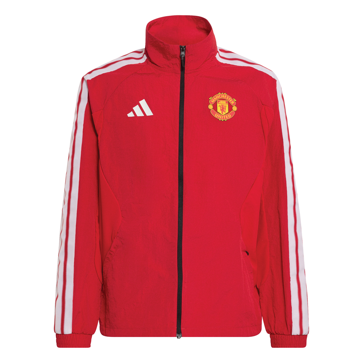 ADIDAS - Manchester United Home Anthem Jacket Kids - Red - image 2