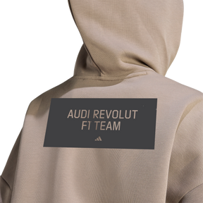 ADIDAS - Audi Revolut Formula One Team Elevated Hooded Sweat - Donna - Brown - image 6