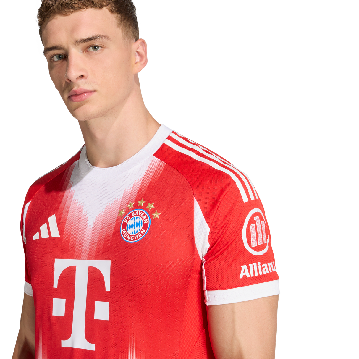 ADIDAS - Maglia Home Authentic Fc Bayern 25/26 - Uomo - Red - image 8