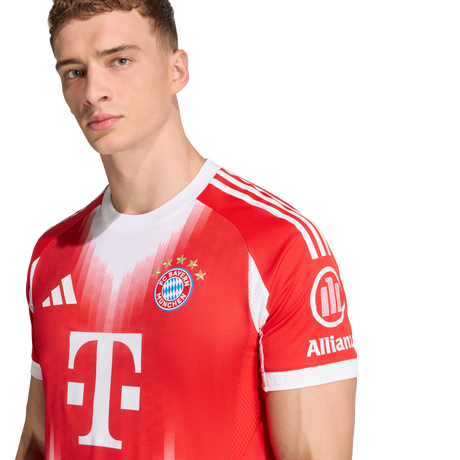 ADIDAS - Maglia Home Authentic Fc Bayern 25/26 - Uomo - Red - image 8