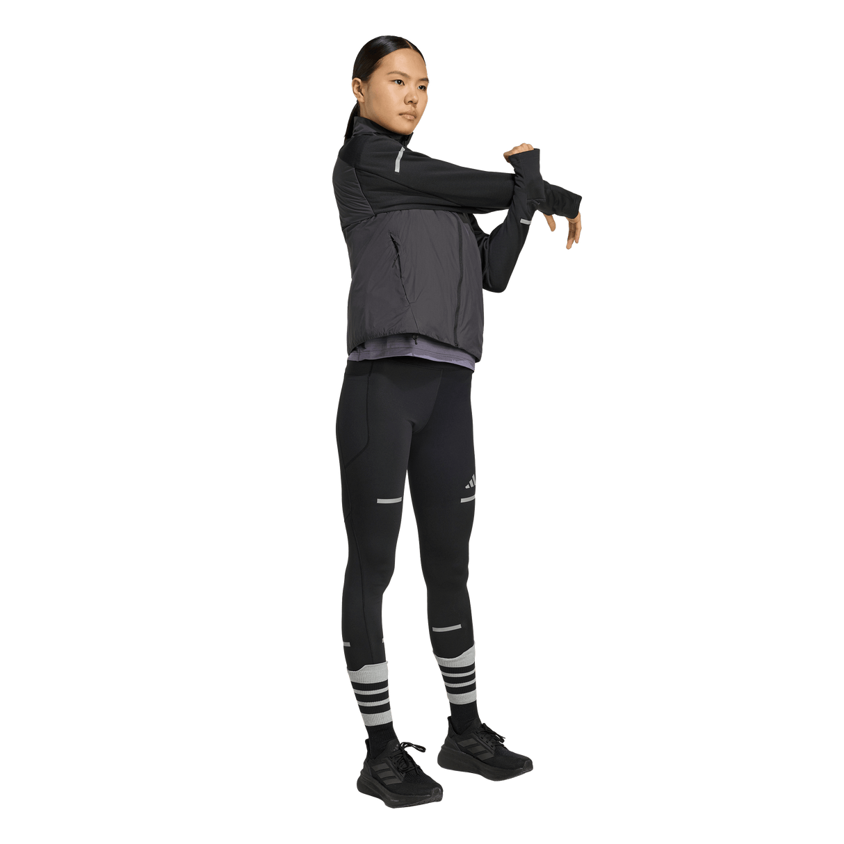 ADIDAS - Adi365 Running Warm Jacket - Donna - Black - image 4