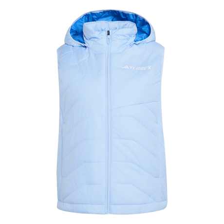 ADIDAS - TERREX Multi CLIMAWARM Insulated Hooded Vest - Donna - Blue - image 1