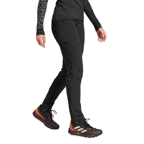 ADIDAS - Pantaloni Techrock Brushed Softshell - Donna - Black - image 5