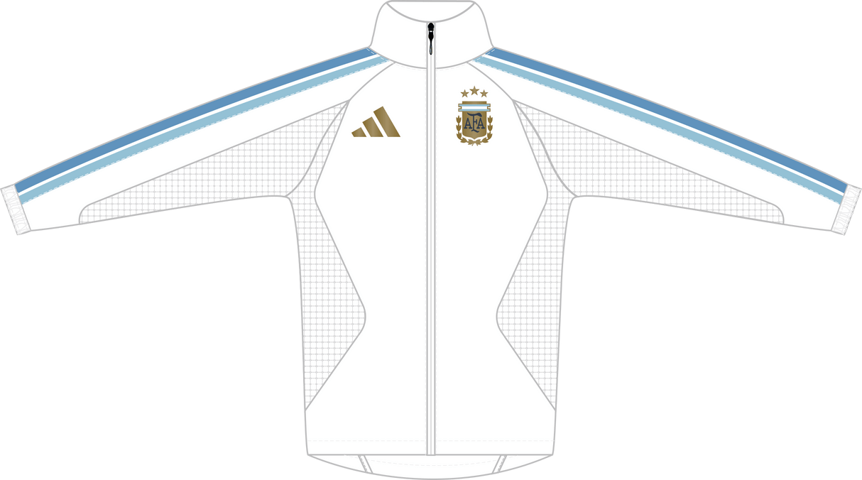 ADIDAS - Argentina Home Anthem Jacket - Uomo - White - image 1