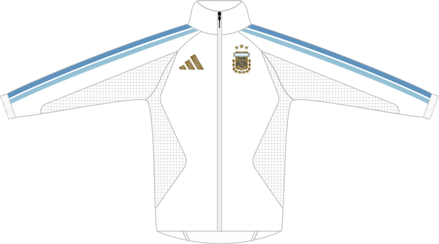 ADIDAS - Argentina Home Anthem Jacket - Uomo - White - image 1