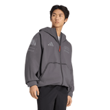 ADIDAS - Audi Revolut Formula One Team 2026 Engineers & Marketing Rain Jacket - Uomo - Black - image 4
