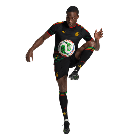 ADIDAS - Maglia Da Trasferta Authentic X Bob Marley Giamaica 26 - Uomo - Black - image 5