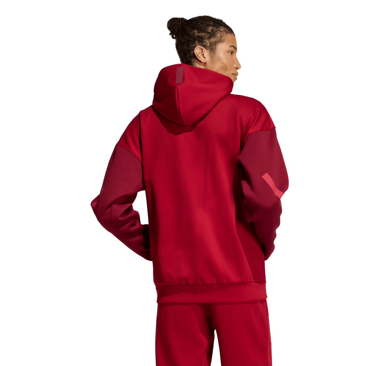 ADIDAS - Z.N.E. Full Zip - Uomo - Red - image 3