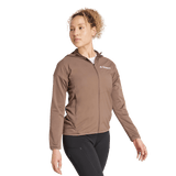 ADIDAS - Giacca Con Cappuccio TERREX Xperior CLIMAWARM+ Wind Light Fleece - Donna - image 11