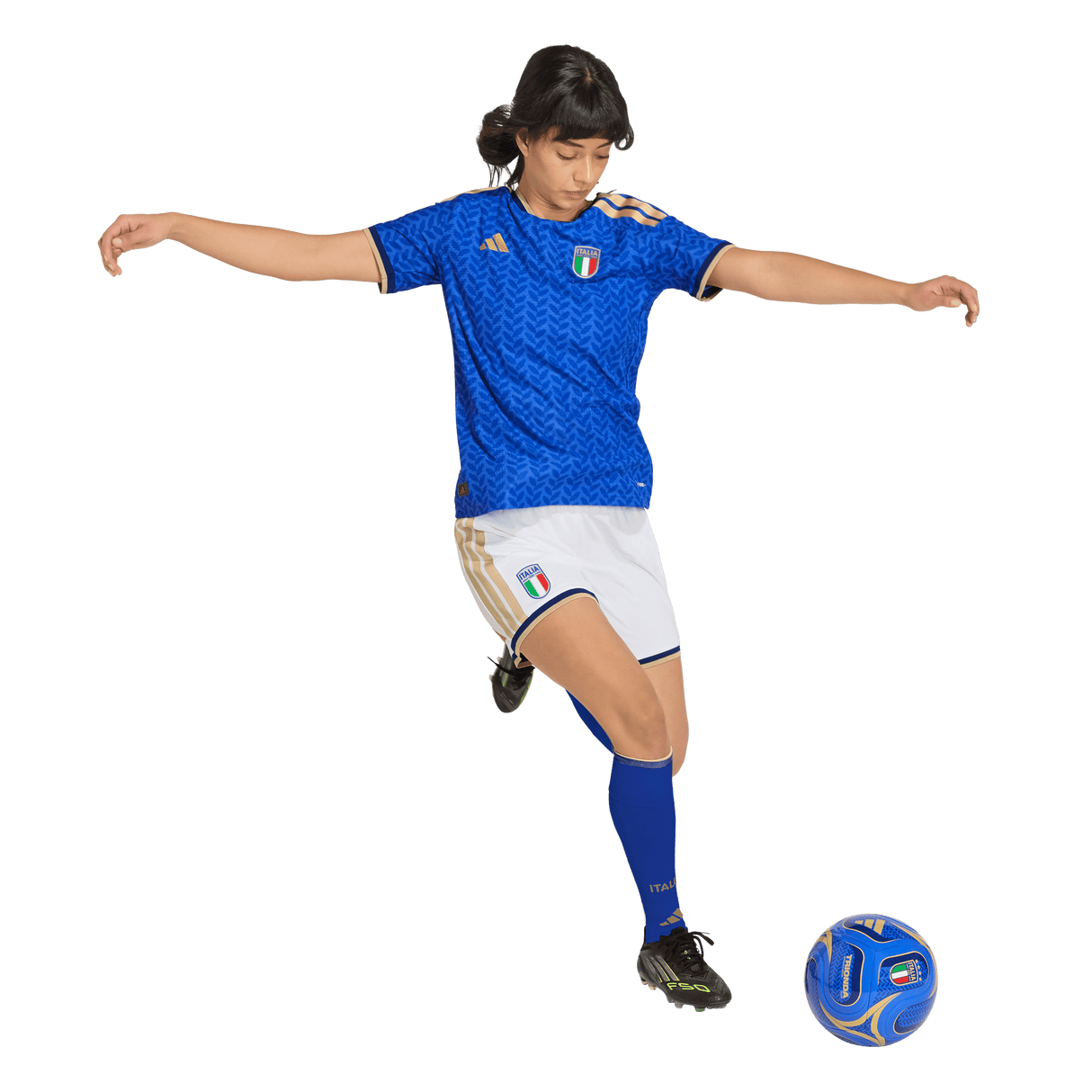 ADIDAS - Maglia Originale Home Italia 26 Squadra Femminile - Donna - Blue - image 5