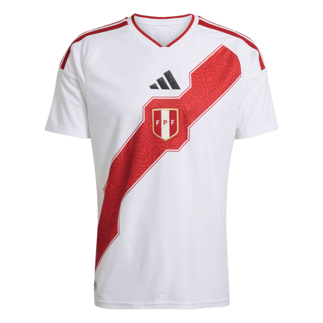 ADIDAS - Peru 26 Home Authentic Jersey - Uomo - White - image 1