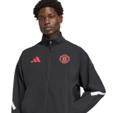 ADIDAS - Manchester United Z.N.E. Anthem Jacket - Uomo - Black - image 6