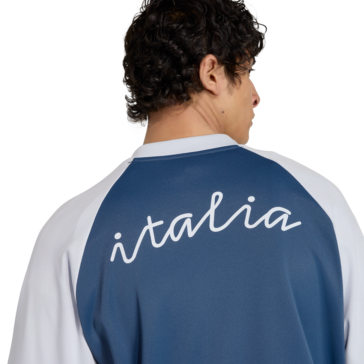 ADIDAS - Italy 26 Away Pre-Match Warm Top - Uomo - Blue - image 5