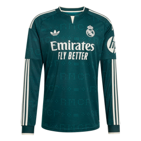 ADIDAS - Real Madrid 26/27 Away Jersey Long Sleeve - Uomo - Blue - image 7