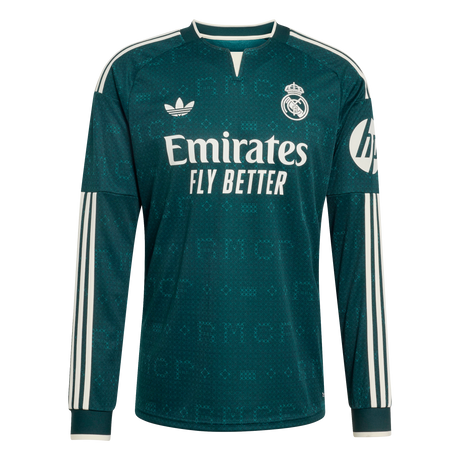 ADIDAS - Real Madrid 26/27 Away Jersey Long Sleeve - Uomo - Blue - image 7