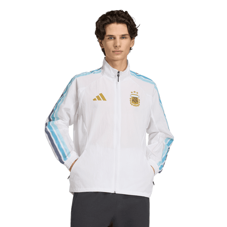 ADIDAS - Argentina Home Anthem Jacket - Uomo - White - image 2
