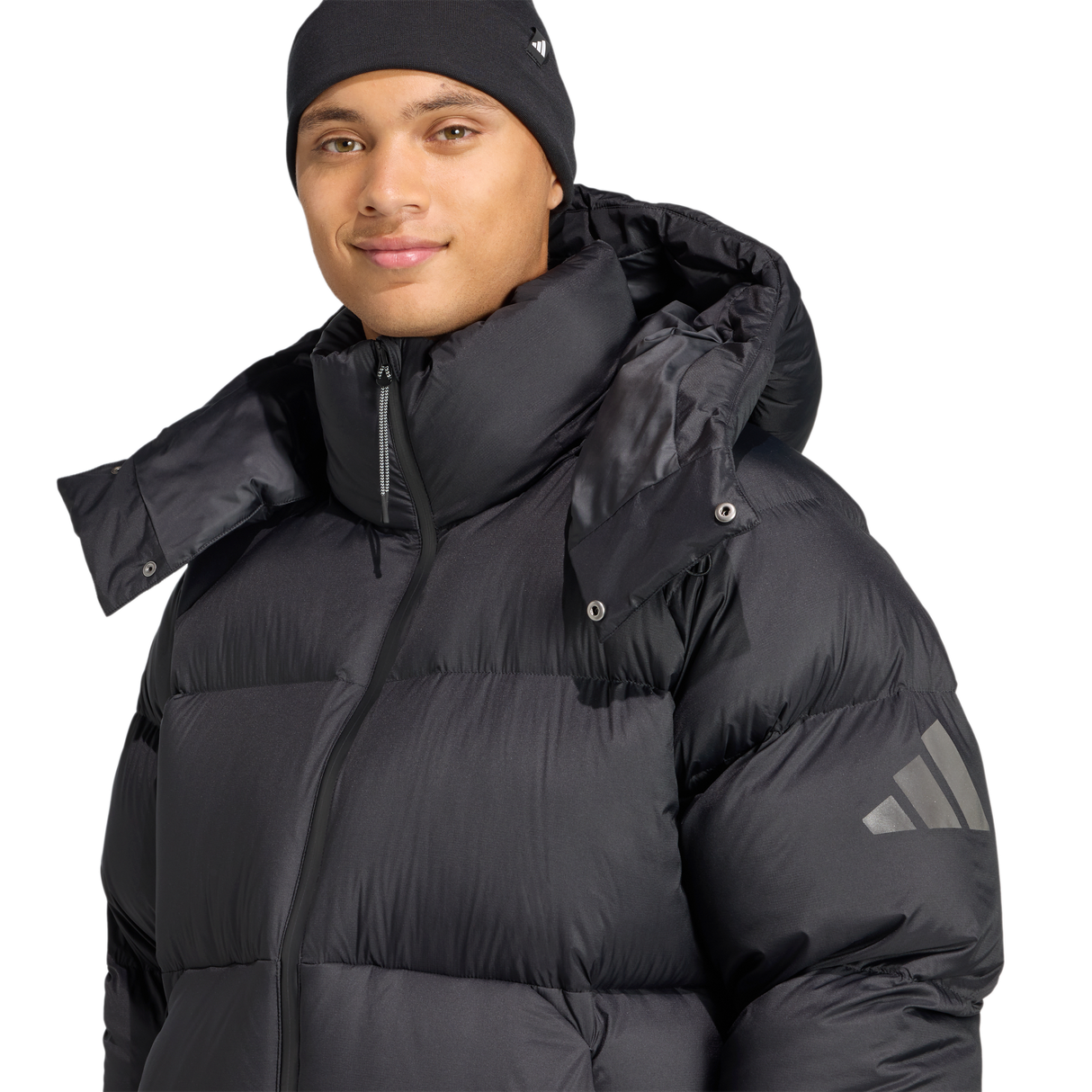 ADIDAS - Myshelter CLIMAWARM Down Parka - Uomo - Black - image 5