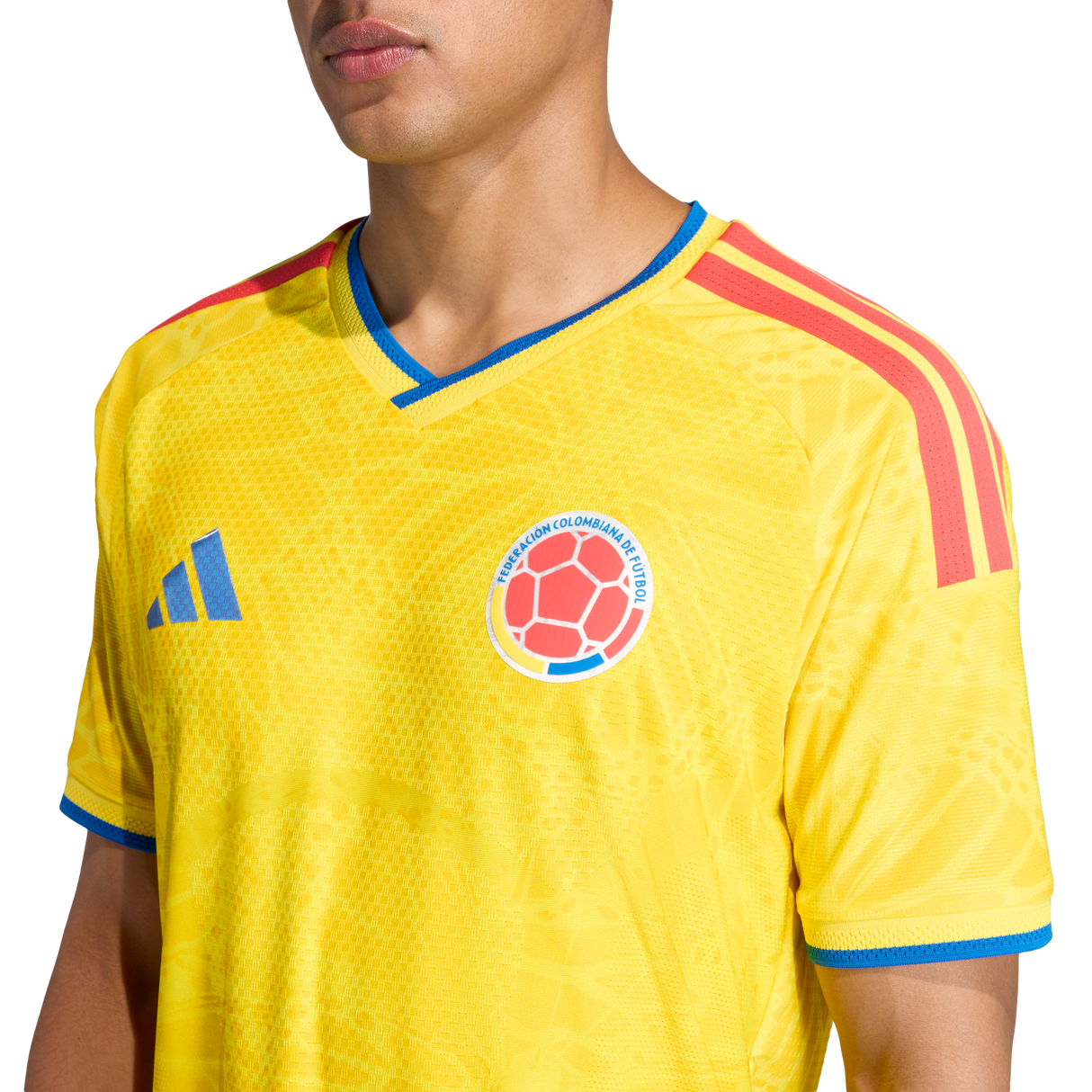 ADIDAS - Maglia Home Authentic Colombia 26 - Uomo - Yellow - image 6