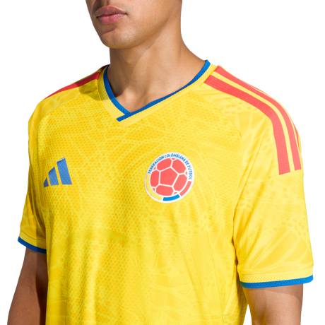 ADIDAS - Maglia Home Authentic Colombia 26 - Uomo - Yellow - image 6