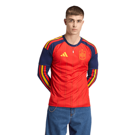 ADIDAS - Maglia A Maniche Lunghe Spagna 26 Home - Uomo - Red - image 3