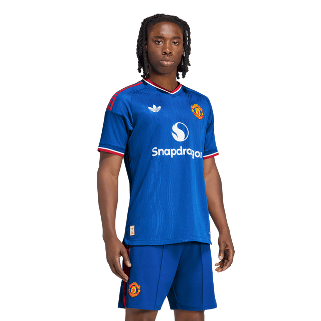ADIDAS - Manchester United 26/27 Away Jersey Authentic - Uomo - Blue - image 3