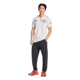 ADIDAS - Audi Revolut Formula One Team 2026 Engineers & Marketing Polo Short Sleeve - Uomo - Grey - image 5