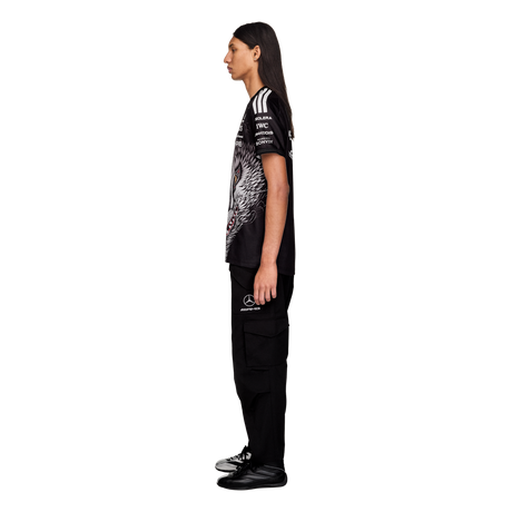 ADIDAS - Y-3 Mercedes - Amg Petronas Formula 1 Team Driver Short Sleeve Jersey - Black - image 4