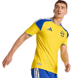 ADIDAS - Sweden 26 Home Authentic Jersey - Uomo - Yellow - image 7