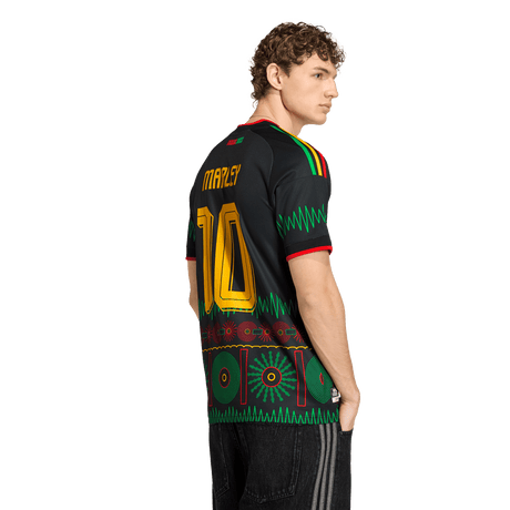 ADIDAS - Maglia Da Trasferta X Bob Marley Giamaica 26 - Uomo - Black - image 4