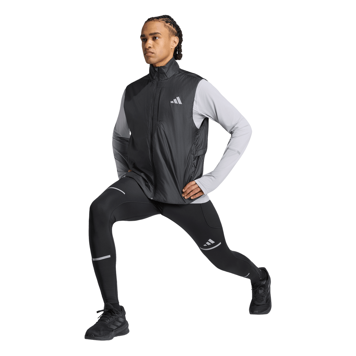 ADIDAS - Adi365 Running Warm Vest - Uomo - Black - image 4