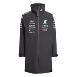 ADIDAS - Parka Antipioggia Mercedes - Amg Petronas Formula 1 Team Engineers - Uomo - Black - image 1