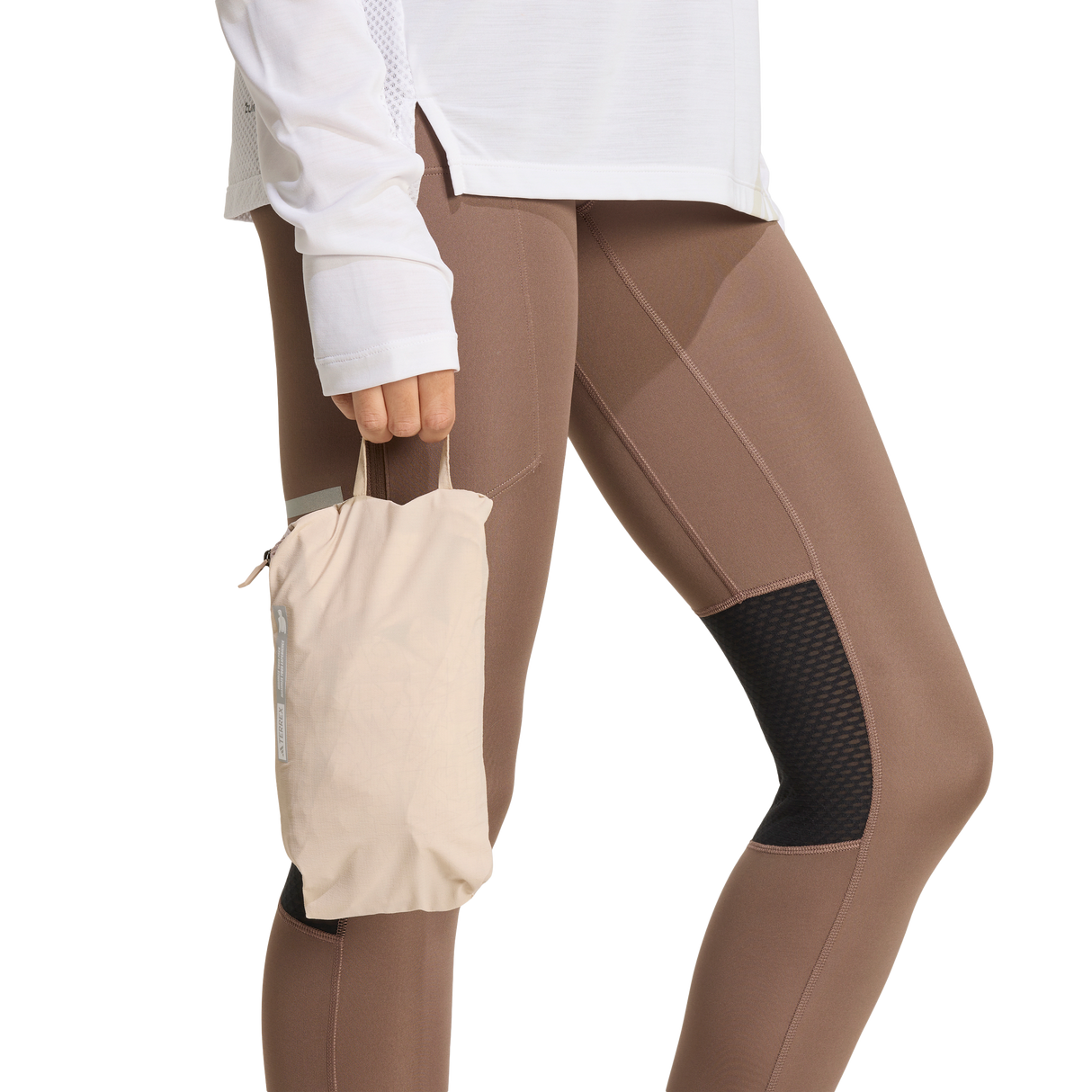 ADIDAS - Giacca TERREX Xperior 2.5 Layer Light CLIMAPROOF - Donna - Brown - image 7