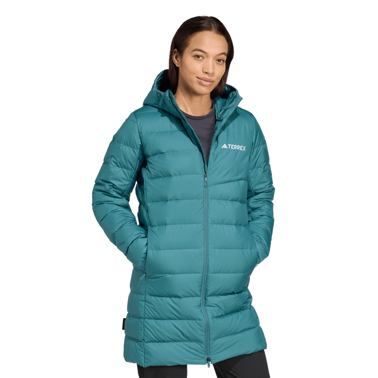 ADIDAS - Parka Con Cappuccio TERREX Multi Light Piumino 2,0 - Donna - image 10