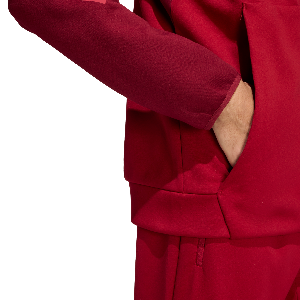 ADIDAS - Z.N.E. Full Zip - Uomo - Red - image 6