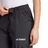 ADIDAS - Pantaloni Antipioggia TERREX Multi CLIMAPROOF A Due Strati - Donna - Black - image 5