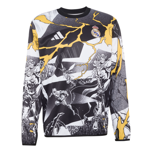 ADIDAS - Maglia Adidas Avengers Pre-Match Warm Real Madrid 25/26 - Uomo - White - image 1