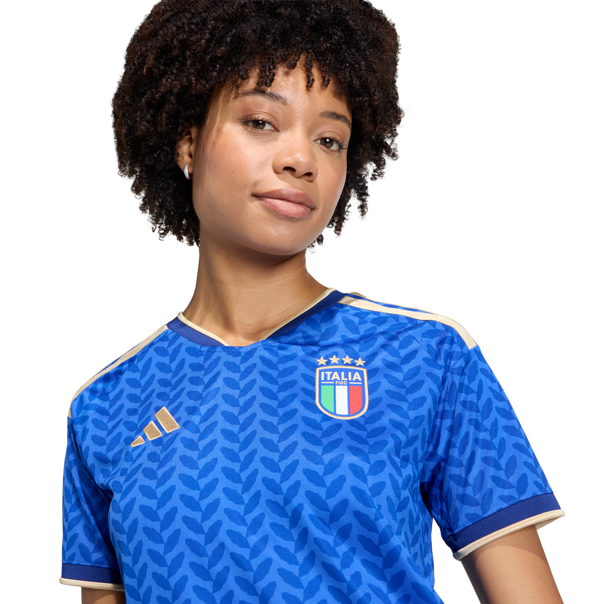 ADIDAS - Italia 26 Maglia Home - Donna - Blue - image 6
