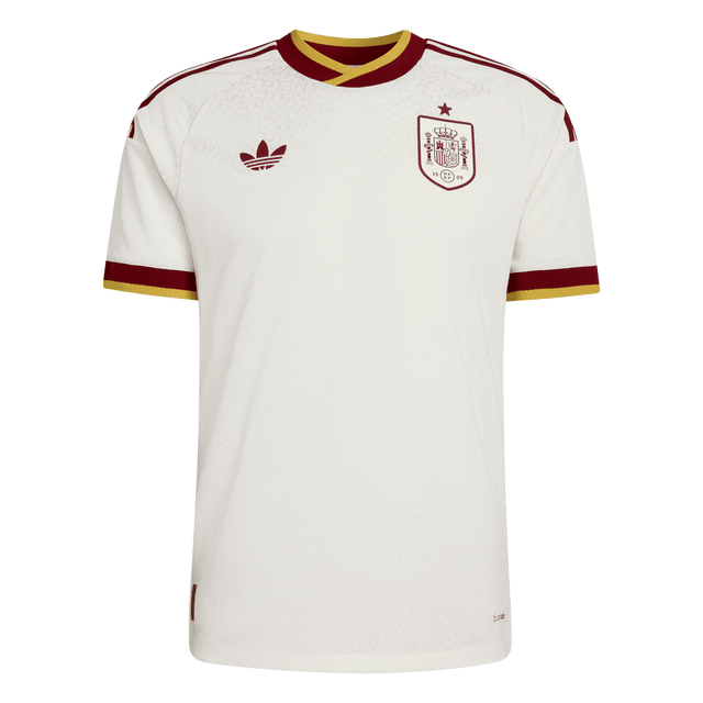 ADIDAS - Spain 26 Away Authentic Jersey - Uomo - White - image 1