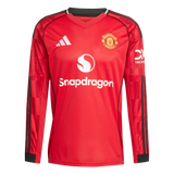 ADIDAS - Maglia Da Casa A Manica Lunga 25/26 Manchester United - Uomo - Red - image 1