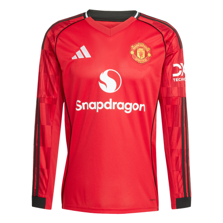 ADIDAS - Maglia Da Casa A Manica Lunga 25/26 Manchester United - Uomo - Red - image 1