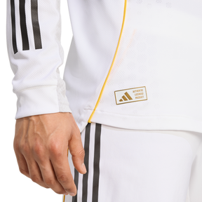 ADIDAS - Maglia Home Authentic Long Sleeve Real Madrid 25/26 - Uomo - White - image 8
