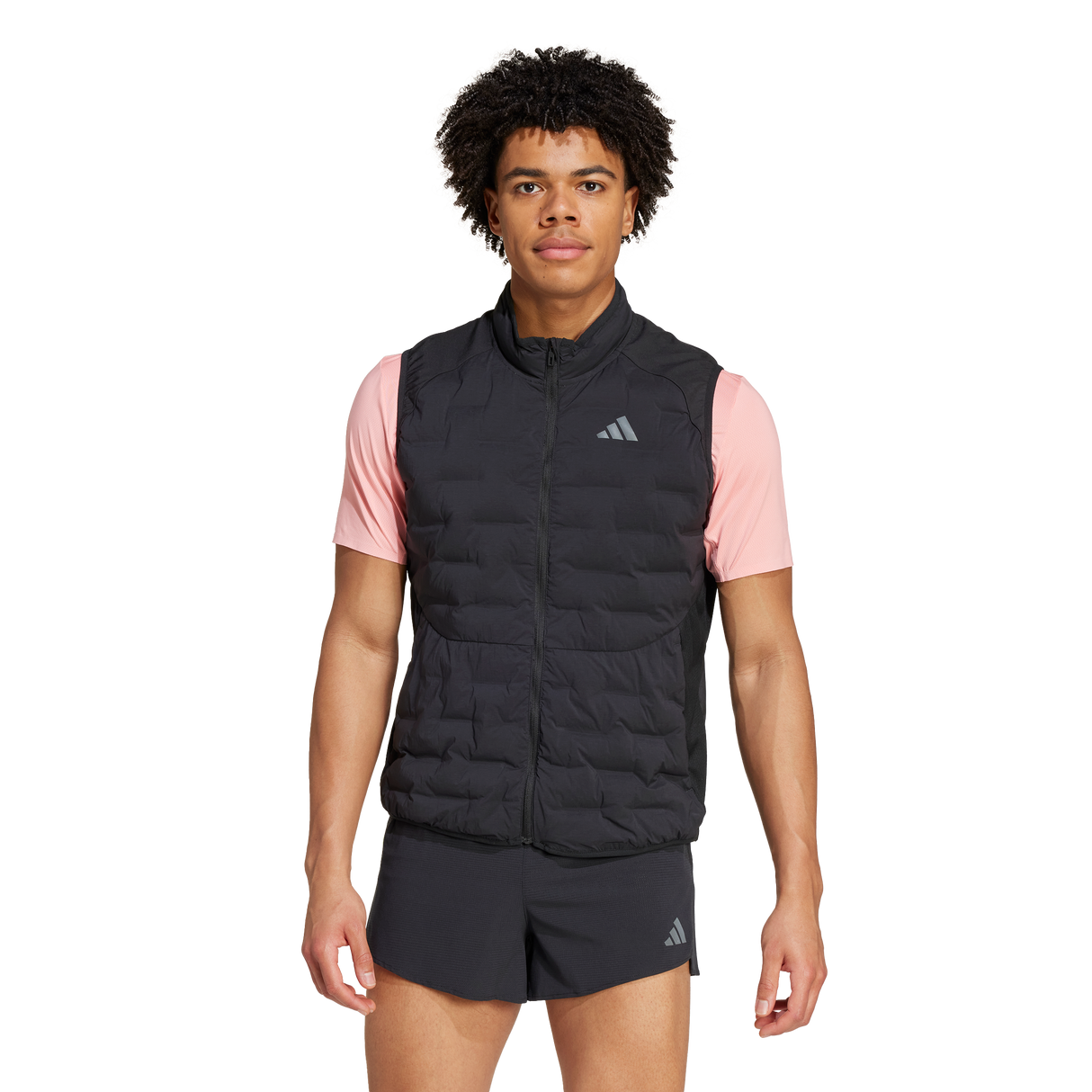 ADIDAS - Gilet Adizero Running Imbottito - Uomo - Black - image 3